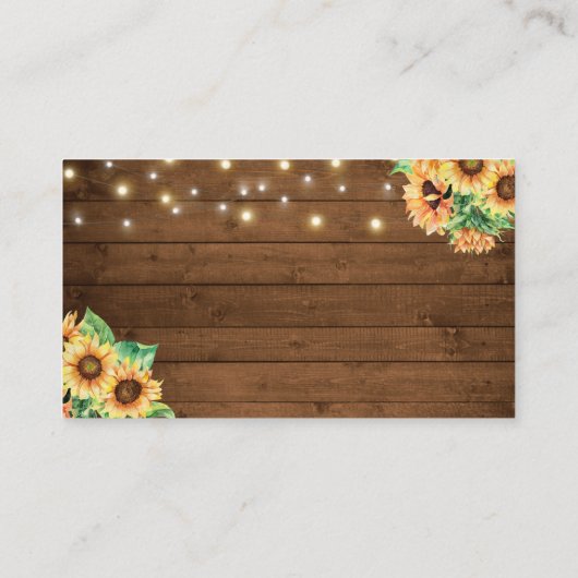 スイーツの赤ちゃん素朴シャワー散水の数を推測 エンクロージャーカード (裏面)