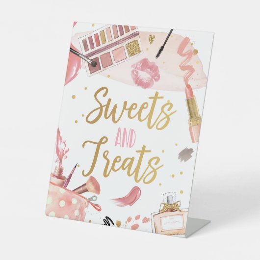 スイーツアンドトリーツスパパーティーメイクグラマーガールポー 台座サイン (正面)