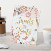 スイーツアンドトリーツスパパーティーメイクグラマーガールポー 台座サイン (インサイチュ)