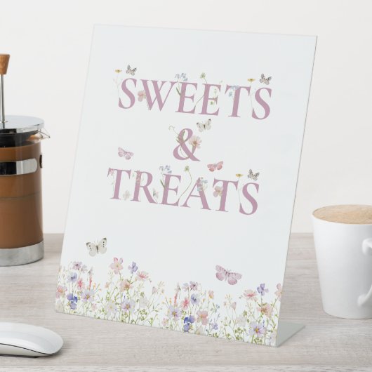 スイーツアンドトリートウィーズバタフライガーデン 台座サイン (インサイチュ)