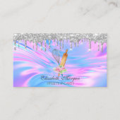 スイーツカップケーキシルバードリップオパール 名刺 (正面)