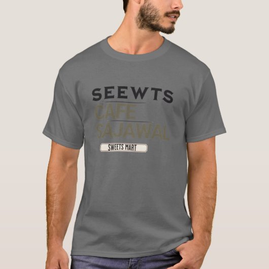 スイーツカフェサジャワルボーイ Tシャツ (正面)