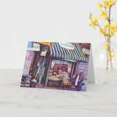 スイーツグリーティングカード カード (黄色い花)