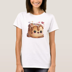スイーツデザート グラフィック 白Tシャツ Tシャツ