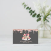 スイーツパンケーキバラ金ゴールドドリプスベーカリー 名刺 (スタンド正面)