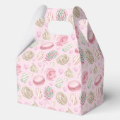 スイーツピンク水彩パターン フェイバーボックス (裏面)