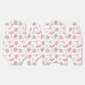 スイーツピンク水彩パターン フェイバーボックス (見開き)