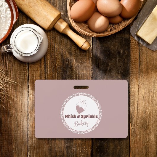 スイーツベーカリーストアカスタムチョコデザート バッジ