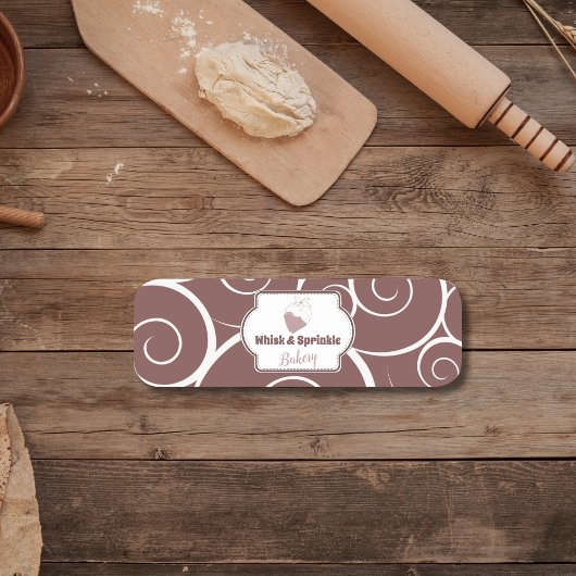 スイーツベーカリーストアカスタムチョコデザート 名札