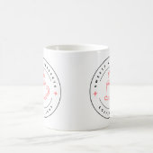 スイーツマグカップロゴ コーヒーマグカップ (中央)
