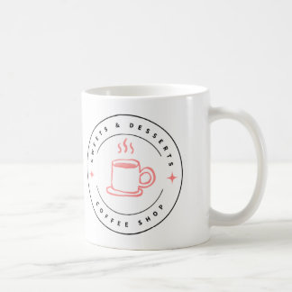 スイーツマグカップロゴ コーヒーマグカップ