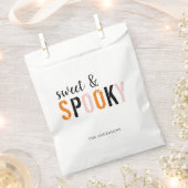 スイーツ不気味とスイーツ |ハッピーハローウィン フェイバーバッグ (クリップ留めされた状態)