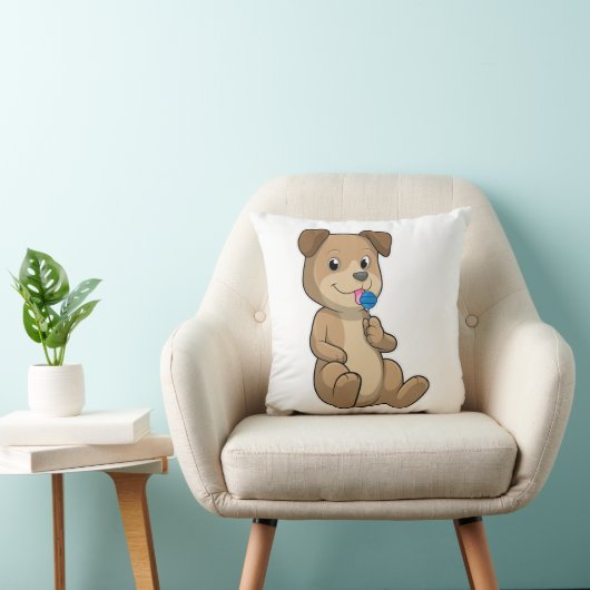 スイーツ付き犬棒つきキャンデー クッション (椅子)