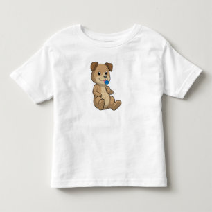 スイーツ付き犬棒つきキャンデー トドラーTシャツ