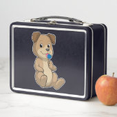 スイーツ付き犬棒つきキャンデー メタルランチボックス (インサイチュ)