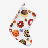 スイーツ1 スモールクリスマスストッキング (正面 (吊り時))