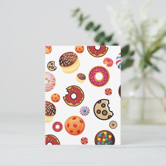 スイーツ1 ポストカード (スタンド正面)