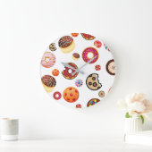 スイーツ1 ラージ壁時計 (ホーム)