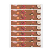 スイーツ3 ラップアラウンドラベル (シート)