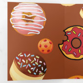 スイーツ3 三つ折りクリスマスカード (内部最初)
