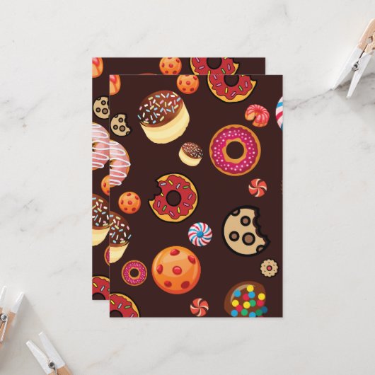 スイーツ4 カード (正面/裏面インサイチュ)