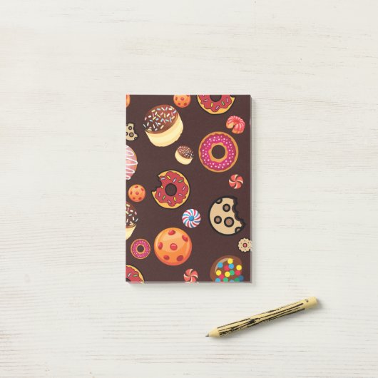 スイーツ4 ポストイット (デスク上)