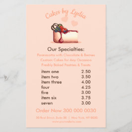 スイーツ&エレガントデザートメカスタムニュー チラシ