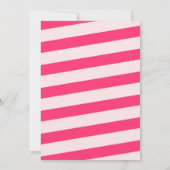 スイーツ ショップ キャンディーランド 誕生日パーティー招待状 招待状 (裏面)