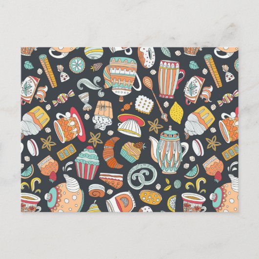 スイーツ&トリートデザート ポストカード (正面)