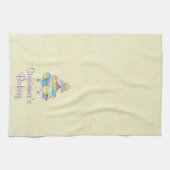 スイーツ&トリートベーカリーパーソナライズされた- キッチンタオル (横)