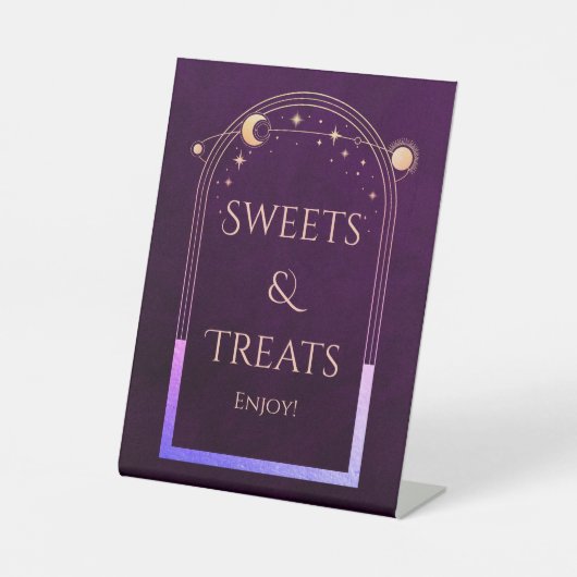 スイーツ&トリートミスティックプラムサンムーンスターズ 台座サイン (正面)