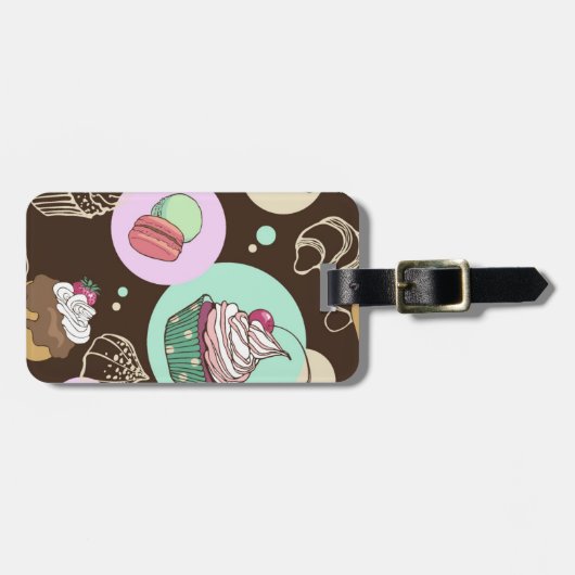 スイーツ ラゲッジタグ (正面横)