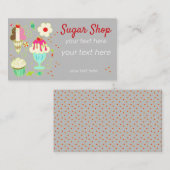 スイーツ 名刺 (正面/裏面)