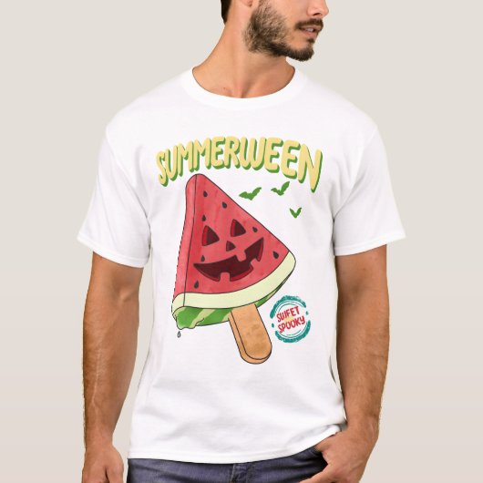 スイートでホラーな Tシャツ (正面)