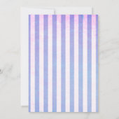 スイートなお菓子とケーキのパーティー招待状 招待状 (裏面)