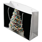 スイートなクリスマスツリーケーキ ラージペーパーバッグ (裏面アングル)