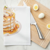 スイートなケーキデザイン キッチンタオル (四つ折り)