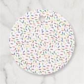 スイートなサプライズ ストロベリーアイスクリーム ブライダルシャワー フェイバータグ (裏面)