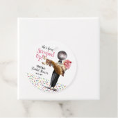 スイートなサプライズ ストロベリーアイスクリーム ブライダルシャワー フェイバータグ (インサイチュ)