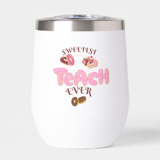スイートな先生だね ドーナツのかわいいマグカップ