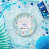 スイートアイスクリームバースデー ペーパープレート (パーティー)