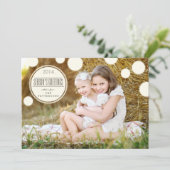 スイートアイボリードッツシーズンの挨拶写真カード シーズンカード (スタンド正面)