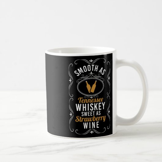 スイートアストロベリーワインテネシープライド飲む コーヒーマグカップ (右)
