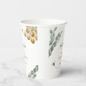 スイートアズカンビーユーカリプタスブライダルシャワー 紙コップ (右)