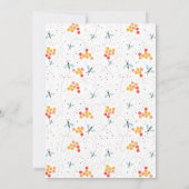 スイートアズカンビー誕生日招待状 招待状 (裏面)