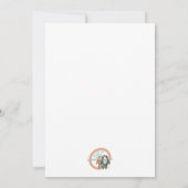 スイートアズビーベイビーシャワー招待状 招待状 (裏面)