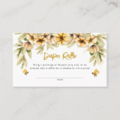 スイートアット缶ビーベビーおむつラッフルカード コーリングカード (正面)