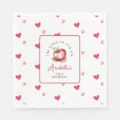 スイートアップルオブザour eye誕生日 スタンダードランチョンナプキン (正面)