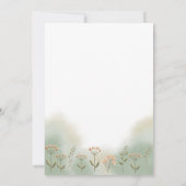 スイートアハニービーベビーシャワー招待状 招待状 (裏面)