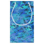 スイートアフリカンアメリカンフェアリー誕生日 スモールペーパーバッグ (裏面)